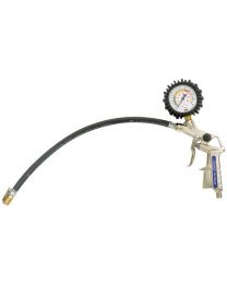 Draper 0 - 10 Bar or 0 - 140 Psi Air Tyre Inflator with Dial Gauge