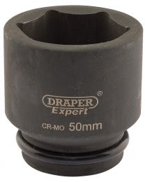 Draper Expert 50mm 3/4 Inch Square Drive Hi-Torq® 6 Point Impact Socket