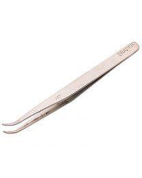 Draper 120mm Fine Point Curved Tweezers