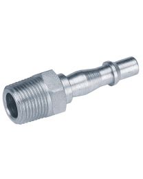 Draper 3/8 Inch BSP Male Thread PCL Air Line Adaptor Pack of 5