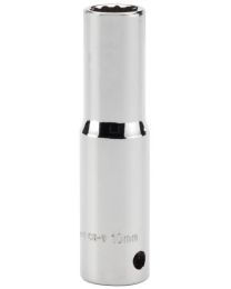 Draper Expert 10mm 3/8 Inch Square Drive Hi-Torq® 12 Point Deep Socket (Sold Loose)
