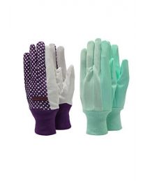 TOWN & COUNTRY TGL5150 Ladies Glove - Purple (Pack of 2)