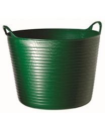 Tubtrugs 36L Large Flexible 2-Handled Recycled Tub, Green