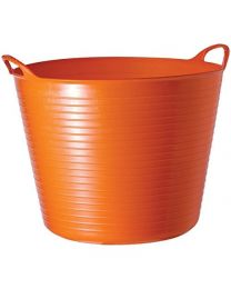 Tubtrugs 26l Medium Flexible 2-handled Recycled Tub, Orange