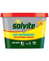 Solvite Ready to Use High Performance Wallcoverings Adhesive - Pack of 3