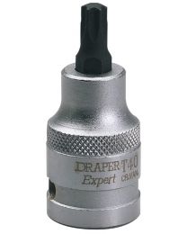 Expert T40 x 55mm 1/2 Inch Square Drive Draper TX-STAR® Socket Bit