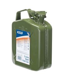 Draper 5L Steel Fuel Can (Green)