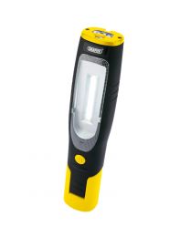 Draper Inspection Lamp with Rechargeable 4W COB LED and UV LED