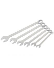 Draper Long Whitworth Combination Spanner Set (6 piece)