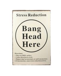 Plaque - Stress Reduction **