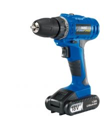 Draper Storm Force® Cordless Drill with Li-ion Battery (18V)