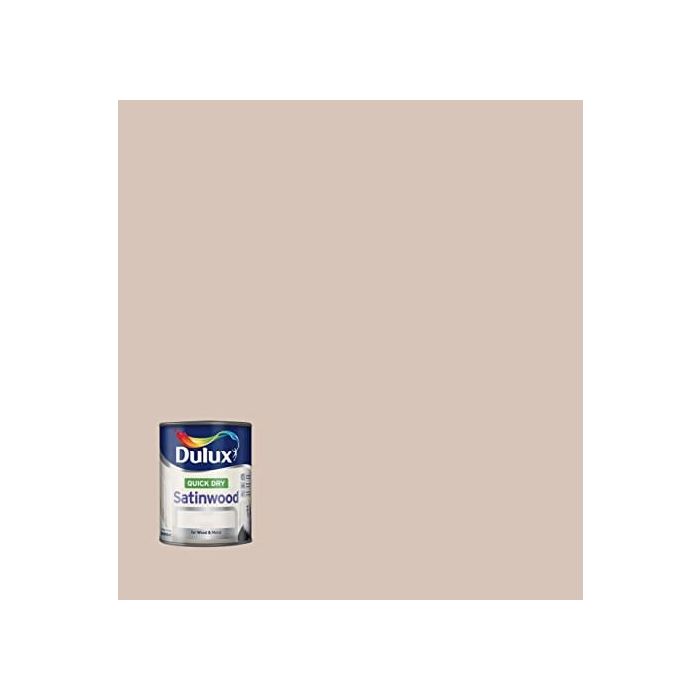Dulux Quick Dry Satinwood Paint For Wood And Metal - Black 750 ml :  : Sports & Outdoors