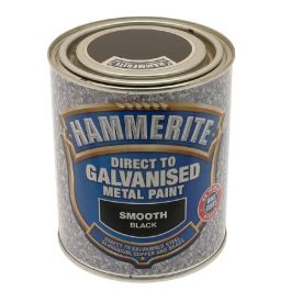 hammerite direct to galvanised metal paint black